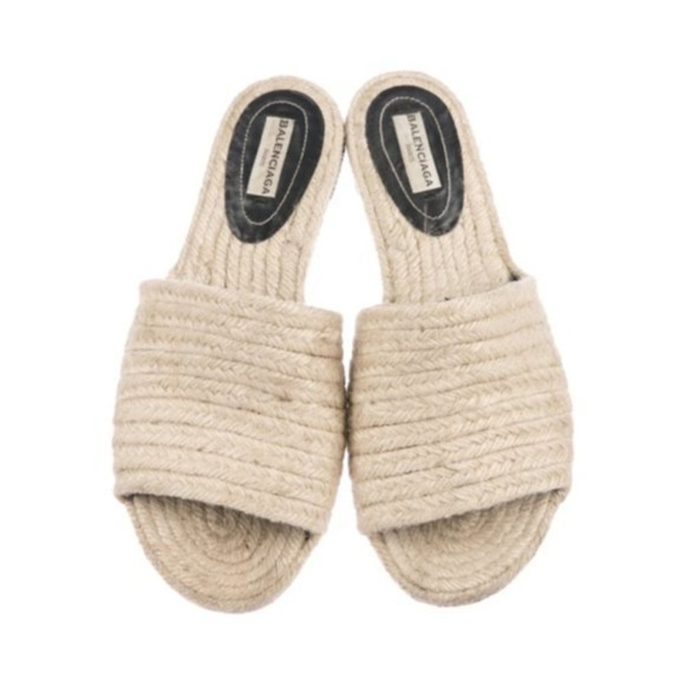 Balenciaga Cream Sandals